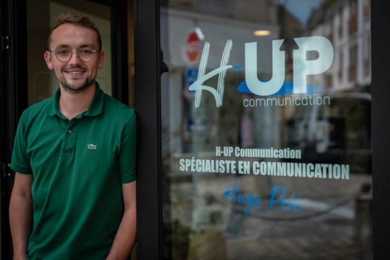 Hugo, gérant de H-UP Communication